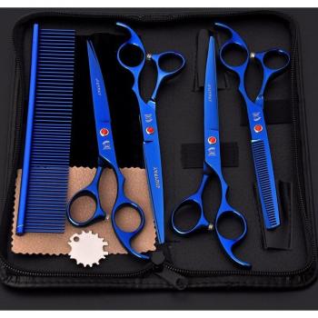 Set de Tijeras para Corte de Pelo de Mascotas - 5 Piezas