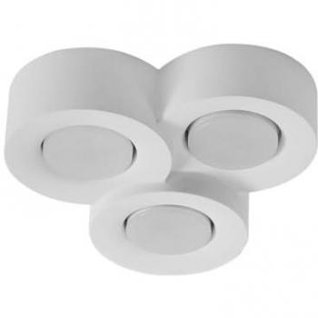 Lindby Deckenlampe Levia aus Gips für Wohnräume