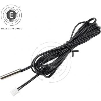 Thermal Temperature Sensor Wire with 10kΩ NTC Thermistor (0.5m, 1m, 3m) – 3950K ±1% Waterproof Cable