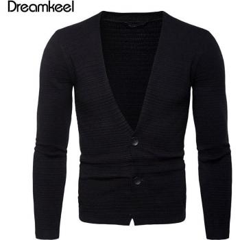 Men's Knit Pullover Cardigan