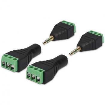 Connecteur stéréo 3 broches avec vis