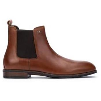 Martinelli para hombre. 1456-2540C Botines de Piel Warren 1456 marrón (40), Plano, 1 a 3cm, Ninguno, Casual, Martinelli outlet 2024