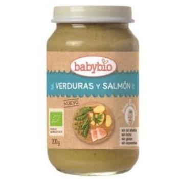 BabyBio Menú Tradición Salmón 200g