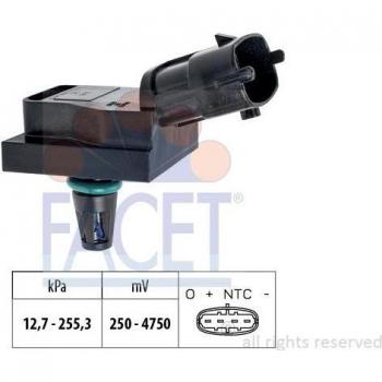 Facet Air Pressure Sensor, height adaptation Made in Italy - OE Equivalent 103246