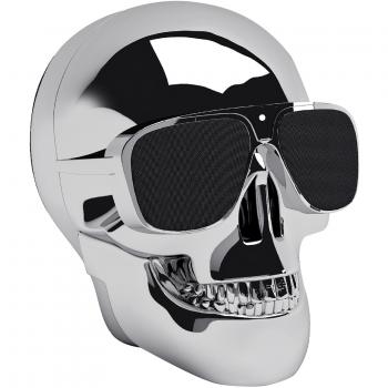 Coluna AeroSkull Nano Prateada - Jarre Outlet