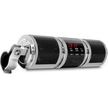 Bluetooth Stereo Speaker Kit with FM Radio and Aluminum Handlebar