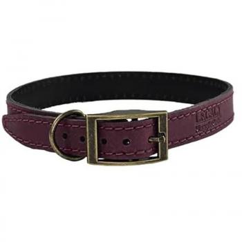 HugglePets Classic Leather Dog Collar