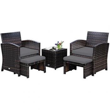 Patio Urbain Brun‑Gris