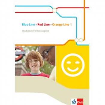 Blue Line - Red Line - Orange Line 5. Klasse. Workbook Förderausgabe