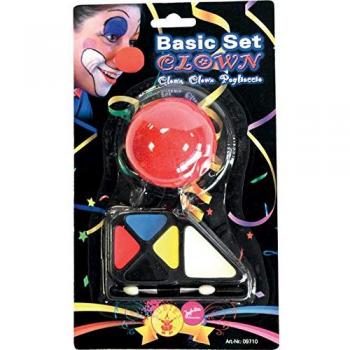 Kit de maquillage clown couleur neutre
