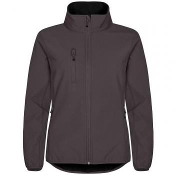 Giacca Softshell Elegante Femminile Grigio Fumo XS