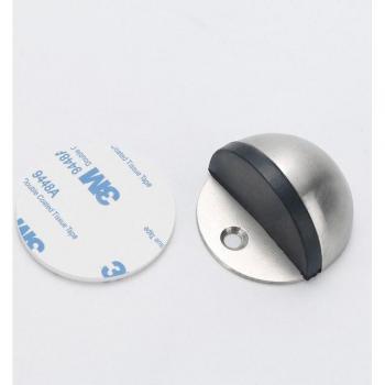 Butoir de porte en acier inoxydable sans clous