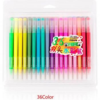 Dual Tip Fineliner Markers - 12/24/36/48/60/80/100 Colors for Painting and Watercolor