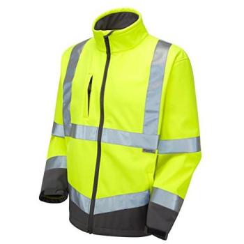 Buckland Leo ISO 20471 Softshell Hi‑Vis Yellow XL