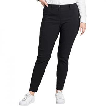 Pantalón 'Bengalin' Slim Negro SHEEGO