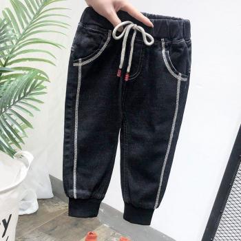 Jean Pantalon Noir École & Jardin pour Garçons (Taille 90-130)