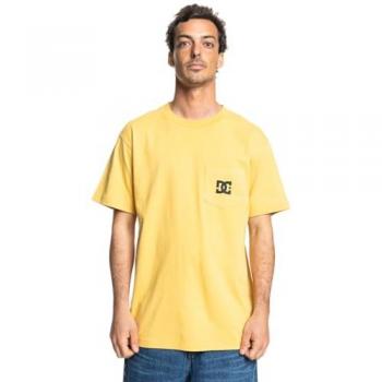 Maglietta corta con tasca “Star Pocket” – colore giallo, fit heritage – taglia M