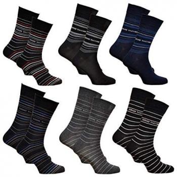 Chaussettes Urbaines Sergio Tacchini - Assortiment de 6 Paires Multicolores