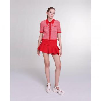 Falda Corta Maje de Tweed