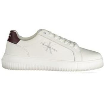 Calvin Klein Jeans Chunky Mono sportliche Schuhe polarweiß schwarz - 40