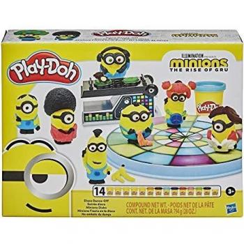 Play-Doh Minions Disco Dance-Off Toy with 14 Non-Toxic Pots