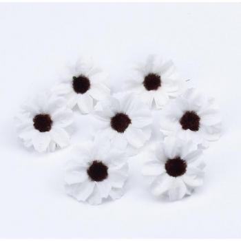 10pcs Artificial Silk Daisy Flowers for Weddings