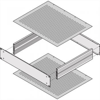 Schroff 30860512 Piastra di copertura 340T, Accessori per armadio rack