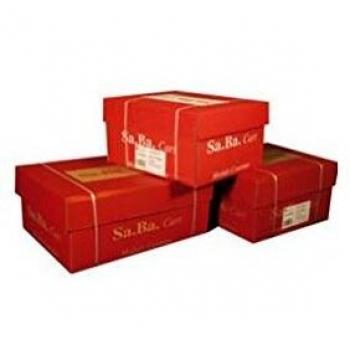 Carta in modulo continuo - 24 x 12 - 60 gr - piste staccabili - bianco - Sabacart - conf. 2000 fogli S01240126000