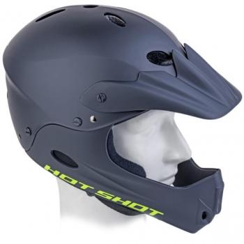 Kask AUTHOR HOT SHOT X9 żółto(fluro)-czarny