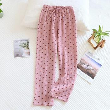 Cotton Sleep Lounge Pants for Women