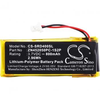 Cameron Sino 800mAh Battery ZN452050PC-1S2P for Cardo Scala Rider G9