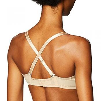 Gossard Womens Glossies Lace Sheer Bra - Beige Elastane - Size 30C