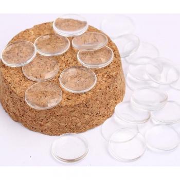 Reidgaller 14mm Runde Glas Cabochons für DIY Schmuck