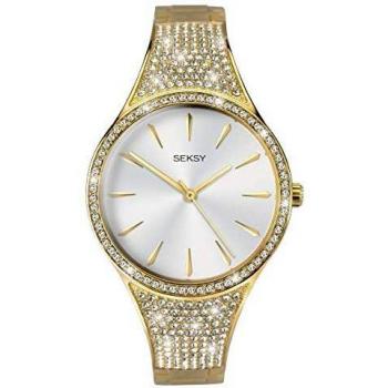 Seksy 2715 Femminile Quarzo Quadrante Bianco Oro