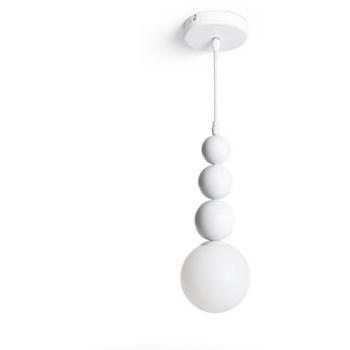 Suspension Métallique Dunia Blanc