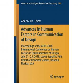 Advances in Human Factors in Communication of Design