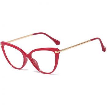 Anteojos retro unisex con borde completo de metal
