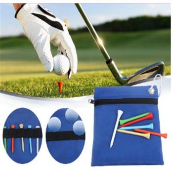 Nylon Golf Tee Storage Bag