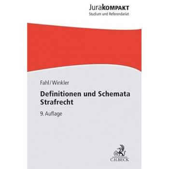 Definitionen und Schemata Strafrecht