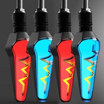 Indicador LED DRL de freno para motocicletas