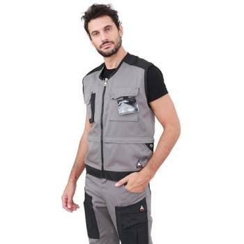 Siggi Hammer Multi-Pocket Work Vest 09GT0094 Gray