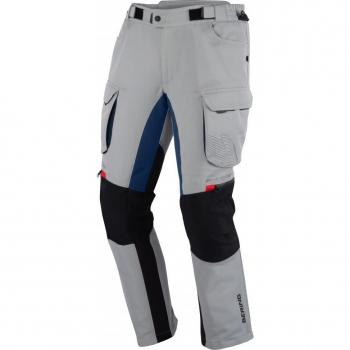 Pantalon Moto Bering Freeway Gris-Bleu Marine