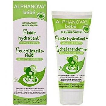 Alphanova Bebe Nawilżający Fluid do Twarzy i Ciała dla Skóry Przesuszonej 100 ml