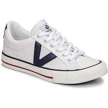 Victoria - Zapatillas de lona unisex con logotipo en contraste