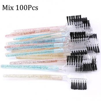 20Pcs Dual Purpose Eyelash and Eyebrow Comb