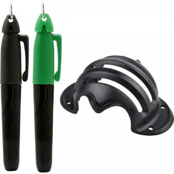 Golf Line Marker Pen Golf Training Template Alignment Mark Positioning Aids Kit