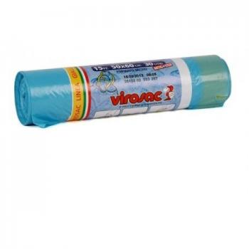 VIROSAC SACCOPRATICO 50X60 AZZURRO 15 PZ