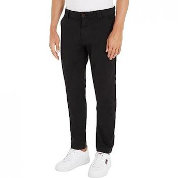 Pantalones Chinos Tommy Jeans Slim Fit Scanton Negro