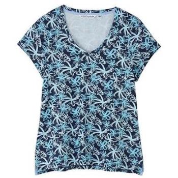 Ariana Short-Sleeve V-Neck Top
