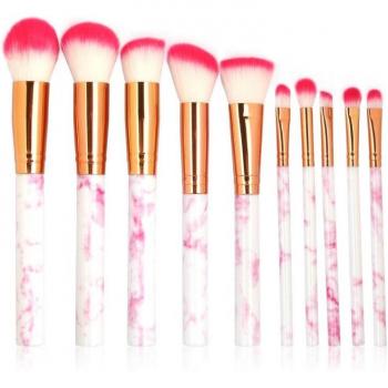 Soft Wool Fiber Eye Shadow and Lips Brush Set TSLM1